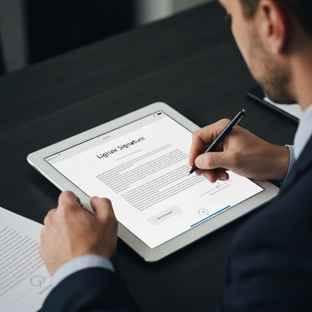 Sign online directly